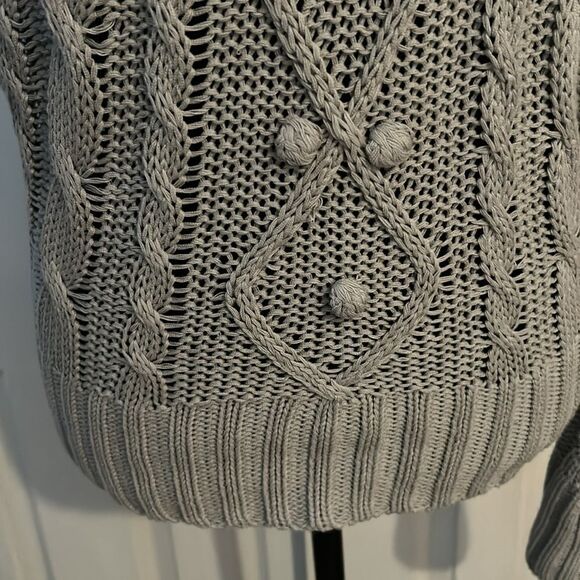 Ee:some Small cable knit sweater A - Picture 5 of 7